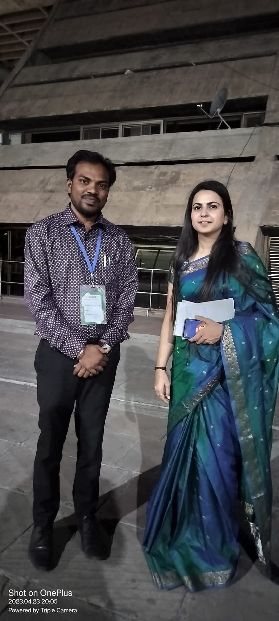 Journalist and social activist Ankita chouhan met in Delhi