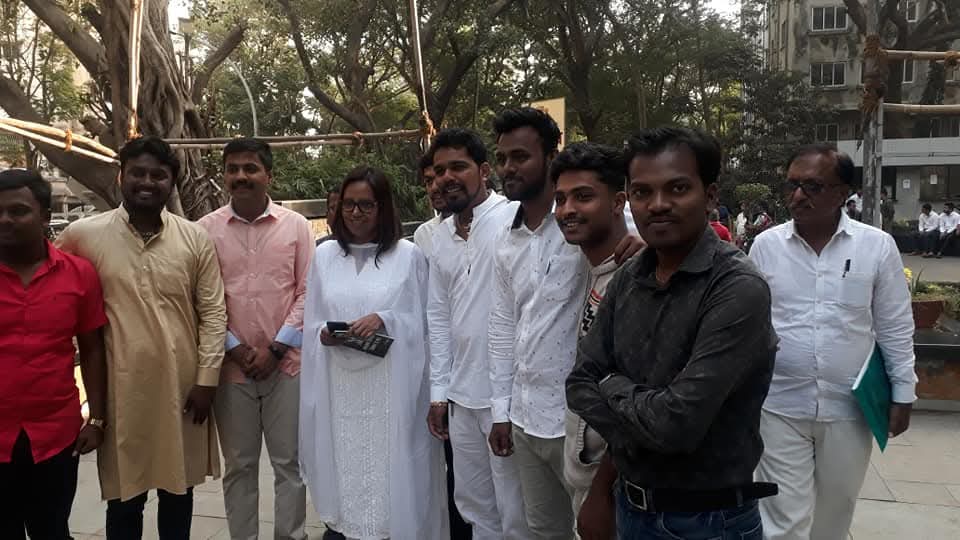 Present members of parliament and former education minister in mantralaya mumbai
